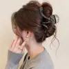 Nuevo estilo primavera y verano pinza de tiburón grande para mujer con un toque de alta gama, no daña el cabello, pinza de pelo para la nuca, accesorio para el cabello