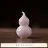 Calabaza Pequeña de Cerámica Estilo Antiguo, Colgante Cultural y Creativo de Porcelana de Jade, Decoración Colgante para Coche, Mascota de Té Hecha a Mano, Colgante Creativo, Venta al por Mayor