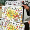 Nueva Bolsa de Regalo Estilo Ins de Cachorro de Dibujos Animados Alto Valor Estético Feliz Cumpleaños Año Nuevo Bolso de Mano Almacenamiento de Cartón Engrosado