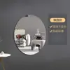 Espejo suave para montaje en pared, autoadhesivo, espejo acrílico de cuerpo entero para baño, uso doméstico, espejo para lavarse la cara y maquillaje, espejo de cuerpo entero para el hogar
