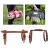 Correa para manta de picnic al aire libre correa para manta de yoga correa ajustable decorativa portátil asa de cuero pu