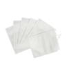 Saco filtrante para chá com leite estilo Hong Kong, saco de chá com anel de aço, peneira para suco, saco de chá, saco de café, rede filtrante grande