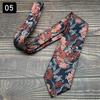 Nova Gravata de Flor Grande Tendência Masculina Social Casual Moda Elemento Floral Gravata Deslumbrante 8CM de Largura