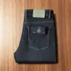Jeans Reto Masculino Casual Versátil de Negócios, Grosso, Qualidade Superior, Macio e Confortável, Cintura Média-Alta para Outono e Inverno