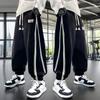 Calças Novas de Outono para Meninos Calças Casuais Grandes para Crianças Esportivas Modernas Primavera e Outono Juvenil Calças Jogger Estilo Ocidental Bonitas para Crianças