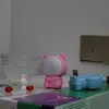Luz Nocturna de Dos Colores Ahorradora de Energía Dormitorio LED Bebé Mesita de Noche Lámpara Alimentación Niños Protección Ocular Atmósfera de Sueño Bebé