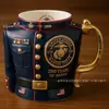 Caneca do 250º Aniversário de Novo Produto Transfronteiriço Caneca do 250º Aniversário do Corpo de Fuzileiros Navais dos EUA