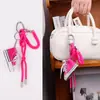 Colgante de Bolsa Serie Miu Serie Deportiva Cuerda Tejida a Mano Corazón de Niña Coche Llavero Versátil Venta al por Mayor de Fábrica