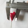 Venta al por mayor directa de fábrica corazón rojo corazón de espuma hecho a mano diy Día de San Valentín decoraciones navideñas colgante accesorios