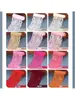 Borda Elástica de Renda com 8cm de Largura Decoração Vazada para Cortinas, Roupas, Decote, Barra de Saia Material de Tecido DIY