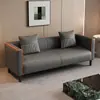Estilo minimalista italiano sofá pequeño para apartamento sala de estar dormitorio apartamento doble de tres plazas zona de descanso salón de belleza tienda de ropa sofá