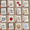 Flor 2026 Nuevo Estilo Flequillo Pinza Pasador Accesorio para el Cabello Pinza Vintage para la Frente Lindo Lado Oso Pinza de Pato para Mujeres