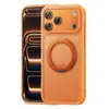 Adequado para Capa de Celular iPhone 17 Pivot com Suporte Magnético Giratório 360 Graus, Capa Protetora Anti-Queda Apple 16 13/14