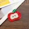 Nuevo Pasador de Ácido Acético Texturizado Manzana Cereza Cachorro Pinza de Pico de Pato Linda Versátil Pinza para Flequillo Cabello Suelto Pinza Lateral