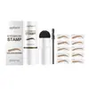 Série Conjunto de Carimbos para Sobrancelhas Zephoco para Modelagem de Sobrancelhas Naturais Estilo Selvagem para o Dia a Dia, Conveniente para Preenchimento de Sobrancelhas em Qualquer Lugar