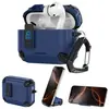 Nuevo Modelo Adecuado para Apple Airpodspro3 Estuche Protector 4/5ª Generación Soporte para Teléfono Móvil Candado Estuche Protector para Auriculares Bluetooth