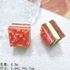 Brinquedo de Comida de Simulação Acessórios de Resina Bolo Mousse Cola de Creme DIY Presilha de Cabelo Copo d'Água Capa de Celular Fivela de Sapato Pingente Pequeno