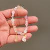 Explosiones de Celebridades de Internet Nuevo Pulsera de Estudiante Sanrio Dibujos Animados para Niños Cristal Transparente Hielo Perro Canela Kulomi Pulsera