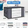 Bolsas de Almacenamiento de Alta Calidad Transfronterizas, Bolsas de Almacenamiento para Edredones, Bolsas de Empaque para Mudanzas, Cajas de Almacenamiento Organizadoras de Ropa, Maletas Plegables