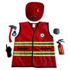 Chaleco de Bombero para Niños de Halloween Chaleco de Ingeniería Chaleco Militar Chaleco de Pirata Chaleco de Policía Ropa Profesional para Niños