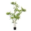 Árbol simulado Mimosa nueva planta biónica Zen china con fruta árbol falso en maceta sala de estar interior planta verde decorativa