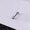 Anillo para Labios de Acero Inoxidable Transfronterizo Europeo y Americano, Anillo para Labios de Mariposa Serpiente, Clavo para Hélice de Ciervo, Clavo de Fondo Plano, Clavo para Labios, Clavo para Hélice