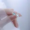 Aretes Cósmicos de Saturno para Mujer, Aretes de Moda con Circonitas, Estilo Coreano, Populares entre Estudiantes y Personas que Van al Trabajo, Selección de Influencers