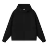 Sudadera de otoño cinco en uno con tacto de nube, amoníaco líquido, cuello alto con cremallera y logo personalizado, ropa de trabajo casual, en stock para venta al por mayor
