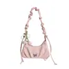 Bolso de mano de otoño transfronterizo nuevo, bolso tote cruzado, gran capacidad, elegante, simple, moderno, bolso de hombro casual estilo universitario