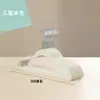 Percha de flocking para ropa de niños para el hogar, antideslizante, organizador de armario, percha para ropa de niños, percha de plástico para ropa, venta al por mayor