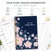 Bestseller transfronterizo: Planificador de 4 años 2027-2030, cuaderno de metas mensuales A5 encuadernado en espiral