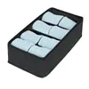 Caja de Almacenamiento de Ropa Interior de Tela No Tejida con Múltiples Compartimentos Transfronteriza Juego de Cuatro Piezas Caja de Almacenamiento Multifuncional para Calcetines y Sujetadores Al por Mayor