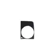Aplicable a 07-15 Audi Q7 panel decorativo de fibra de carbono para portavasos de reposabrazos central, pasta, montaje de decoración interior