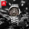 Reloj Marca Opk Resistente al Agua Luminoso Calendario Negocios Reloj de Cuarzo Calendario Único Simple Reloj para Hombre Fabricante Venta al por Mayor