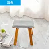 Cojín para Taburete Pequeño de Verano Cojín para Banco Pequeño de Seda Helada Cojín para Estudiante Cojín Rectangular Antideslizante para Asiento de Taburete de Verano