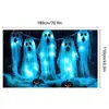 Nuevo Halloween transfronterizo suministros de decoración ambiente de fiesta escena accesorios para fotos bandera fondo banner de Halloween