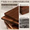 Estante para tazas de madera maciza cuidadosamente seleccionado, estante de almacenamiento de tazas estilo vintage americano, gabinete aparador, portavasos para café y vaso de agua de escritorio