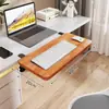 Tablero de Extensión de Escritorio Plegable Bandeja para Teclado Ampliación de Computadora Alargamiento Ensanchamiento Tablero de Extensión de Mesa Soporte Mesa de Extensión