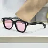 Mojave Gafas de Sol Redondas Hechas a Mano Estilo Japonés Retro Gafas de Sol de Lujo Transfronterizas Europeas y Americanas Color Verde Esmeralda Vacaciones Jm