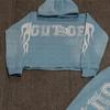 AliExpress comercio exterior Europa y Estados Unidos retro hacer viejo estilo sudadera personalidad estampado de letras suéter para hombre y mujer pantalones al por mayor