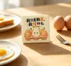 Imanes de acrílico para refrigerador de nueve rejillas urbanas, pequeños regalos creativos, imanes magnéticos para refrigerador, resina de imitación hecha a medida