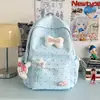 Mochila de Lunares, Gran Capacidad, Bonita Bolsa Escolar para Estudiantes de Secundaria Femeninas, Chicas de Campus, Estudiantes Universitarias, Mochila Ligera para Clase