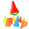 Conos Marcadores para Entrenamiento de Fútbol, Conos con Forma de Cono de Helado, Conos de Obstáculos, Barreras de Entrenamiento para Baloncesto, Conos Marcadores de 18 cm