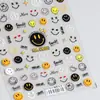 Opções de Combinação Infinitas, Adesivos de Rosto Sorridente Estilo Drew, Clássicos e Modernos, Sr. Em relevo. Adesivos Decorativos DIY de Sorriso