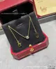 Alemania 2026 Modelo Más Vendido V Oro Versión de Alta Gama Collar Ufo Cartier Pendientes de Diamante Único de 18 Puntas Pulsera Plata Tallada con Precisión CNC