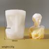 Uma variedade de boneca de gesso molde de silicone DIY aromaterapia vela molde modelo silicone boneca de gesso abrasivo atacado