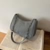 Bolso Popular de Celebridad de Internet Bolso de Mujer 2025 Nueva Llegada Estilo Coreano Moderno Combinable Ins Estilo Hong Kong Bolso de Axila Cadena de Hombro Único Bolso Pequeño