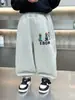 Pantalones de Forro Polar para Niños Otoño e Invierno 2025 Nuevos Elegantes Streetwear Pantalones de Chándal de Forro Polar para Niños Tendencia