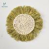 Decoraciones de Pared de Paja Hechas a Mano, Colgantes para Hogar/Restaurante, Decoraciones de Pared con Borlas de Venta Caliente Transfronteriza, Decoraciones de Pared de Fondo, Decoraciones de Pared para Dormitorio