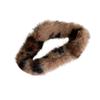 Pinza de Peluche Leopardo Retro para Mujer 2024 Nuevo Sentido de Alta Gama Elegante Pinza de Tiburón para el Cabello de Atrás Pinza de Nube para el Cabello